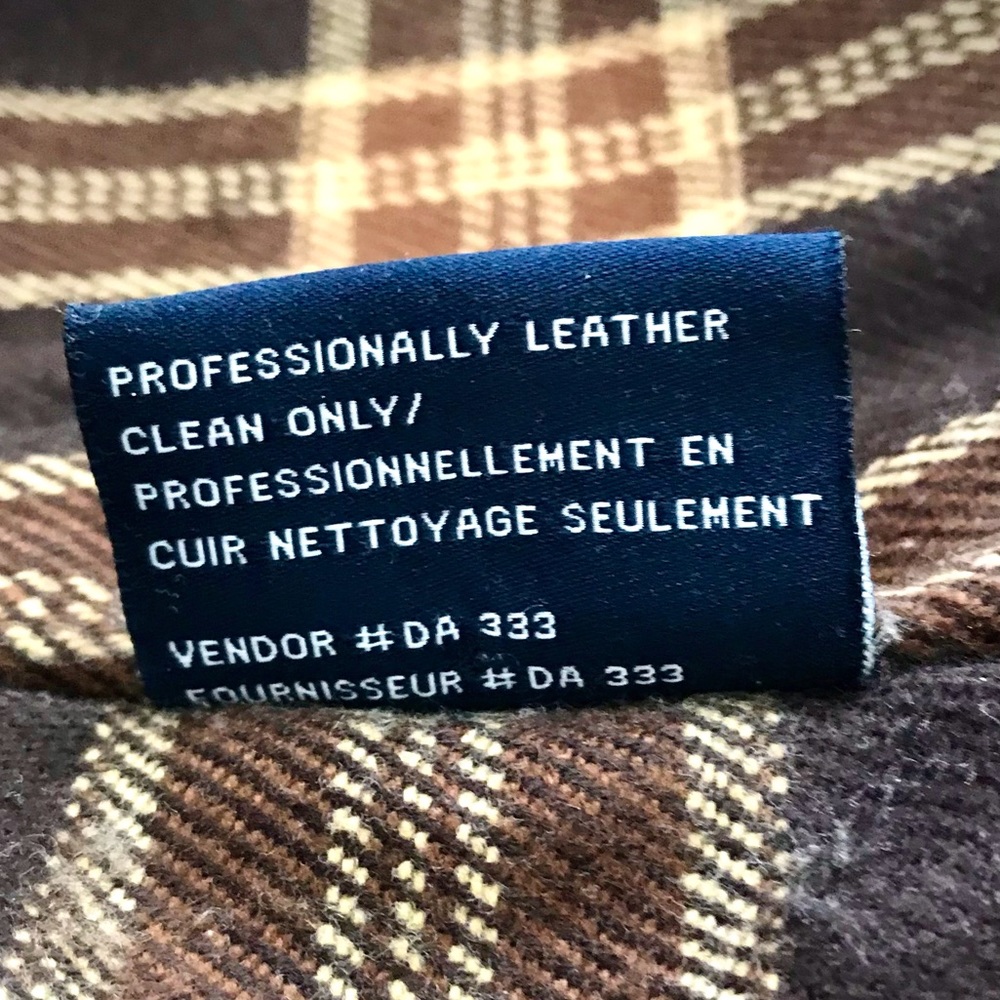 Tommy Hilfiger Brown Leather Jacket - Men’s Size S - Picture 6 of 6